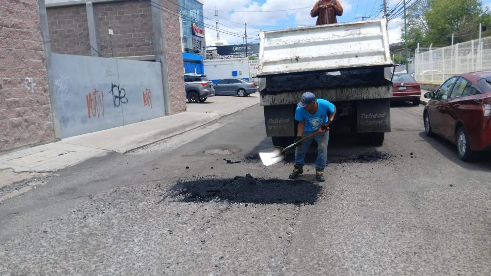 reparación baches